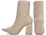 bota bege salto 9cm napa | VitriNerm