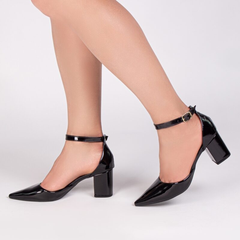scarpin feminino preto feminino elegante comprar | VitriNerm