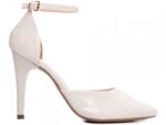 scarpin feminino off white par completo | VitriNerm