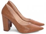 scarpin feminino caramelo solado antiderrapante | VitriNerm