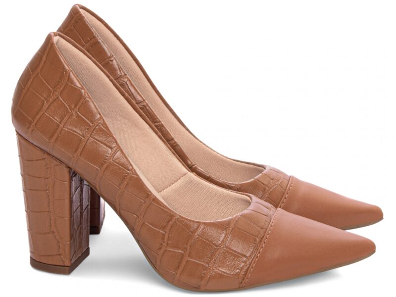 scarpin feminino caramelo solado antiderrapante | VitriNerm