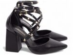 scarpin feminino preto solado antiderrapante | VitriNerm