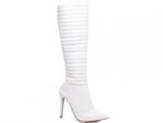 bota feminina branca solado antiderrapante | VitriNerm