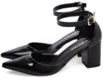 detalhe salto 6,5cm preto scarpin feminino | VitriNerm