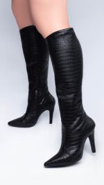 bota feminina preta feminino elegante comprar | VitriNerm