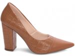 scarpin caramelo salto 9cm napa | VitriNerm