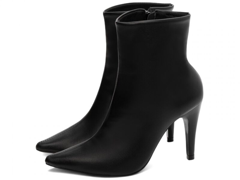detalhe bico bota feminina preta feminino | VitriNerm