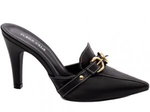 scarpin preto salto 9cm napa | VitriNerm
