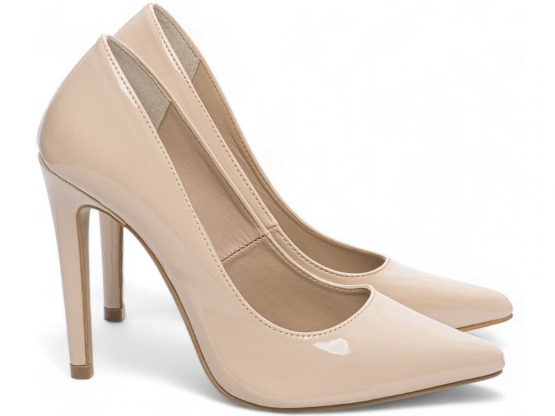 scarpin feminino bege solado antiderrapante | VitriNerm
