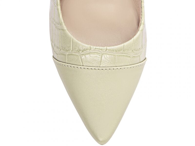 detalhe bico scarpin feminino verde feminino | VitriNerm