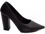 scarpin preto salto 9cm napa | VitriNerm