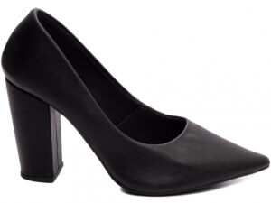 scarpin preto salto 9cm napa | VitriNerm