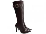 bota feminina marrom par completo | VitriNerm