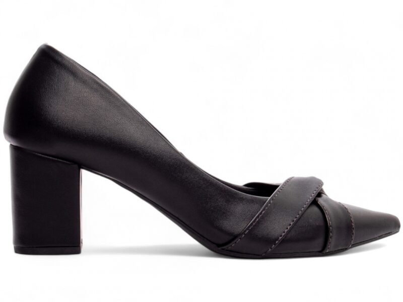scarpin feminino preto par completo | VitriNerm