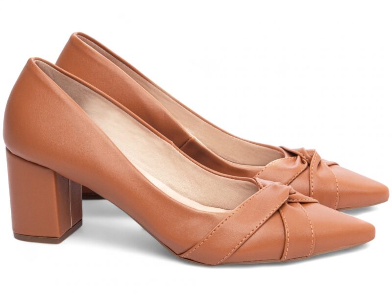 scarpin feminino caramelo solado antiderrapante | VitriNerm