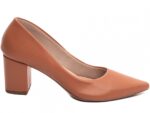 scarpin caramelo salto 6,5cm napa | VitriNerm