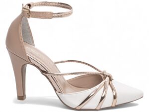 scarpin rosê salto 9cm napa | VitriNerm