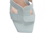 detalhe bico sandália feminina azul feminino | VitriNerm