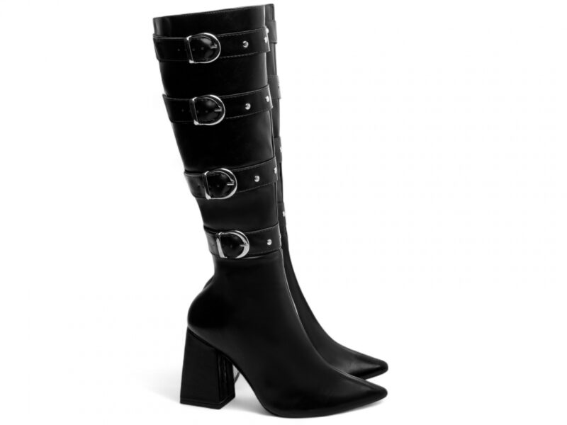 bota feminina preta par completo | VitriNerm