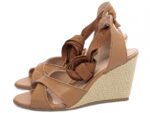 detalhe sandália feminina caramelo feminino | VitriNerm