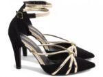 scarpin feminino preto solado antiderrapante | VitriNerm