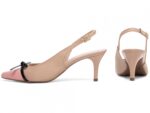 scarpin feminino dourada vista lateral salto 6cm | VitriNerm