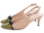 detalhe salto 6cm dourada scarpin feminino | VitriNerm