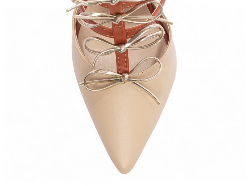 detalhe bico scarpin feminino caramelo feminino | VitriNerm