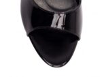 detalhe bico sandália feminina preto feminino | VitriNerm