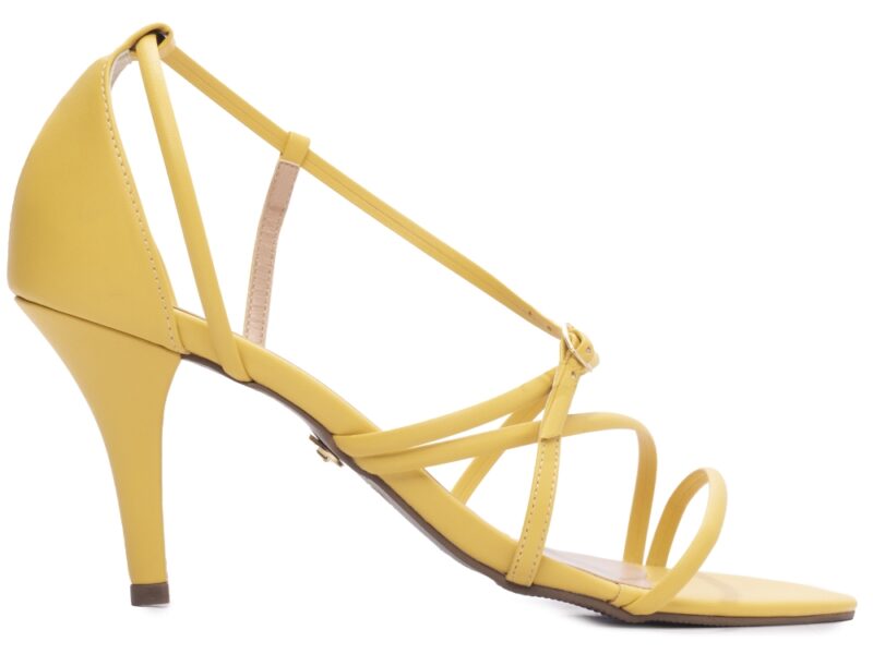 sandália feminina amarelo solado antiderrapante | VitriNerm
