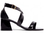 sandália feminina preto par completo | VitriNerm