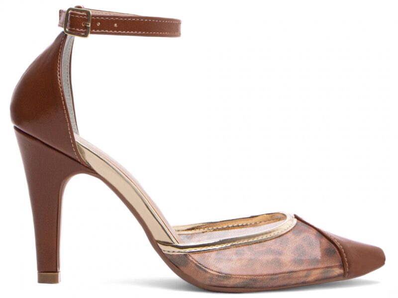 scarpin feminino caramelo solado antiderrapante | VitriNerm