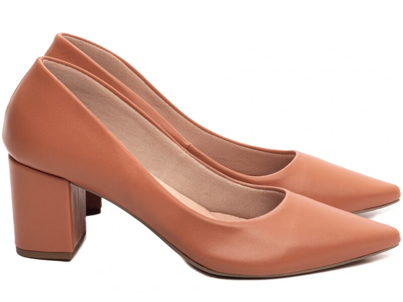 scarpin feminino caramelo solado antiderrapante | VitriNerm