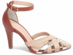 scarpin caramelo salto 9cm napa | VitriNerm