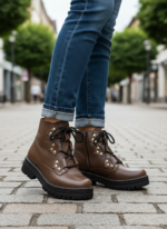 coturno feminino marrom feminino elegante comprar | VitriNerm