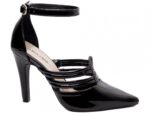 scarpin preto salto 9cm verniz | VitriNerm