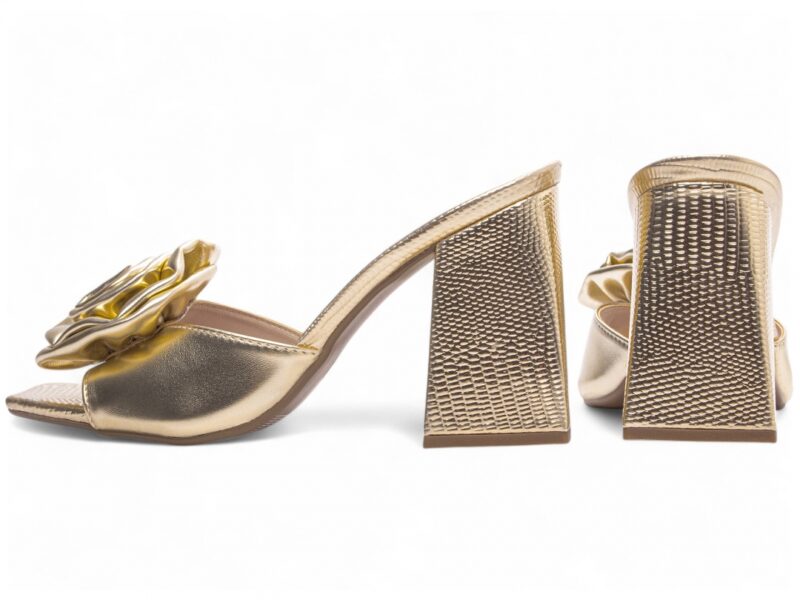 sandália feminina vista lateral salto 9cm | VitriNerm