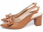 detalhe salto 6,5cm caramelo scarpin feminino | VitriNerm
