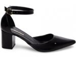 scarpin preto salto 6,5cm verniz | VitriNerm