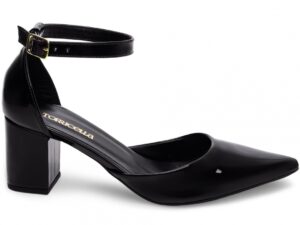 scarpin preto salto 6,5cm verniz | VitriNerm