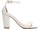 sandália feminina off white par completo | VitriNerm