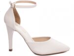 scarpin off white salto 10cm verniz | VitriNerm