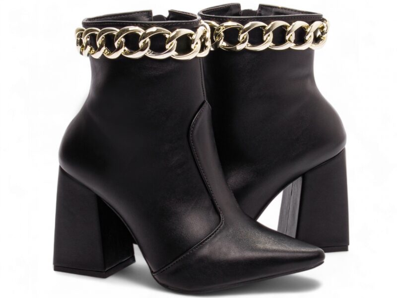 detalhe salto 9cm bota feminina | VitriNerm