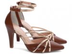 scarpin feminino caramelo solado antiderrapante | VitriNerm