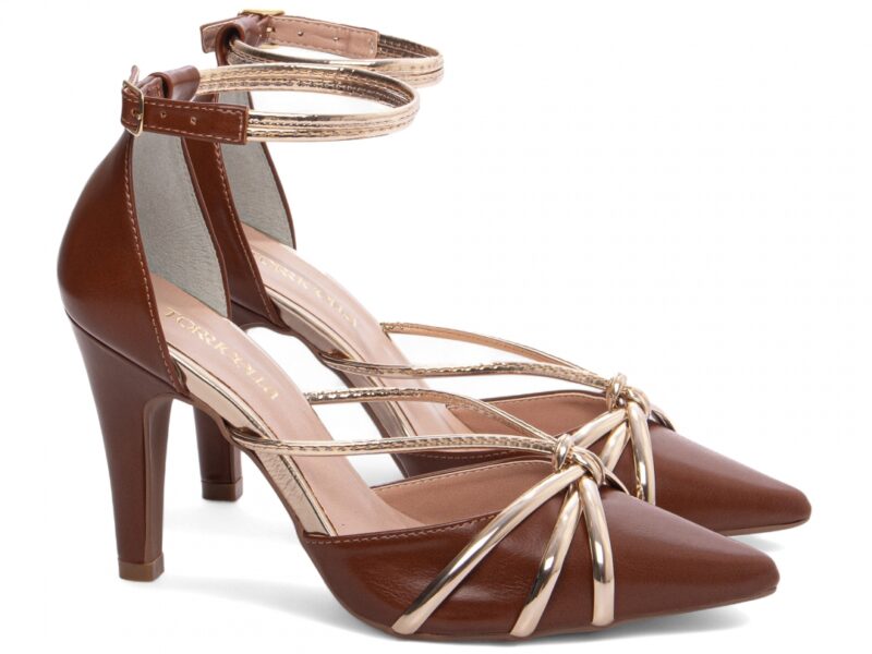 scarpin feminino caramelo solado antiderrapante | VitriNerm