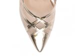 detalhe bico scarpin feminino dourado feminino | VitriNerm