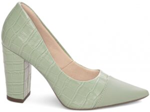 scarpin verde salto 9cm napa | VitriNerm