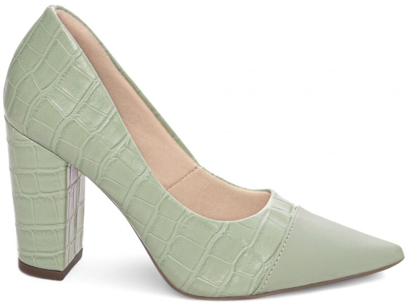 Scarpin Verde Salto Grosso 9cm scarpin verde salto 9cm napa | VitriNerm