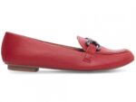 mocassim feminino vermelho par completo | VitriNerm