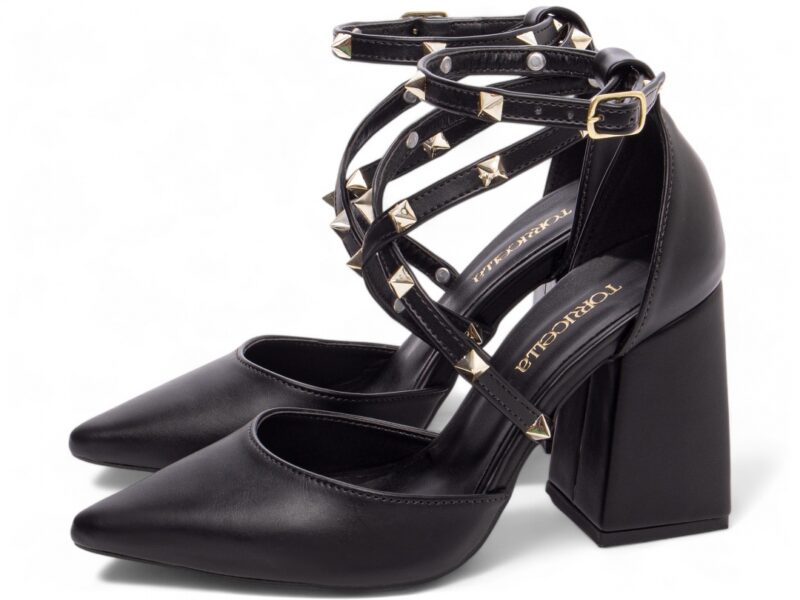 detalhe salto 8,5cm preto scarpin feminino | VitriNerm